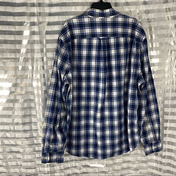 American Eagle Authentic Fit Plaid Casual Shirt - Picture 4 of 8